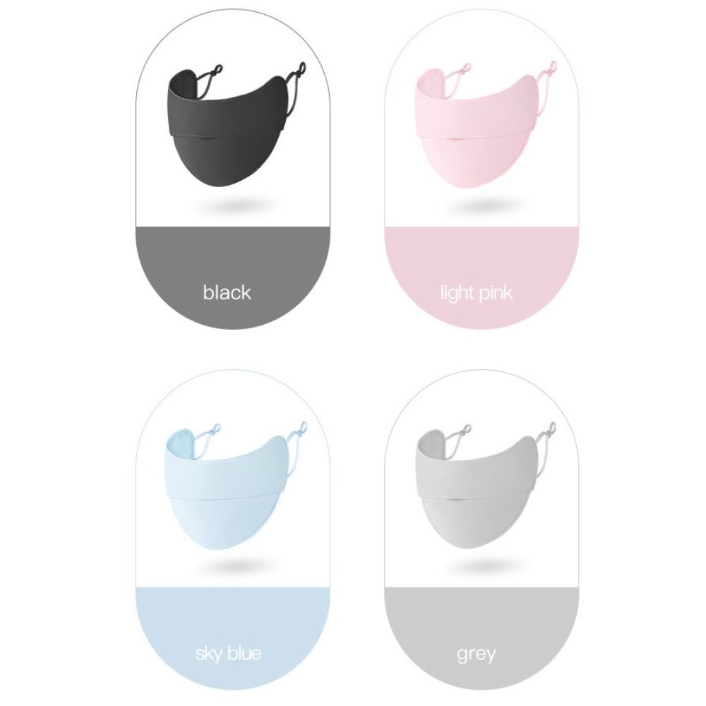 Fashion Ice Silk Face Mask Adj - Sports Mask Breathable 评论和价格