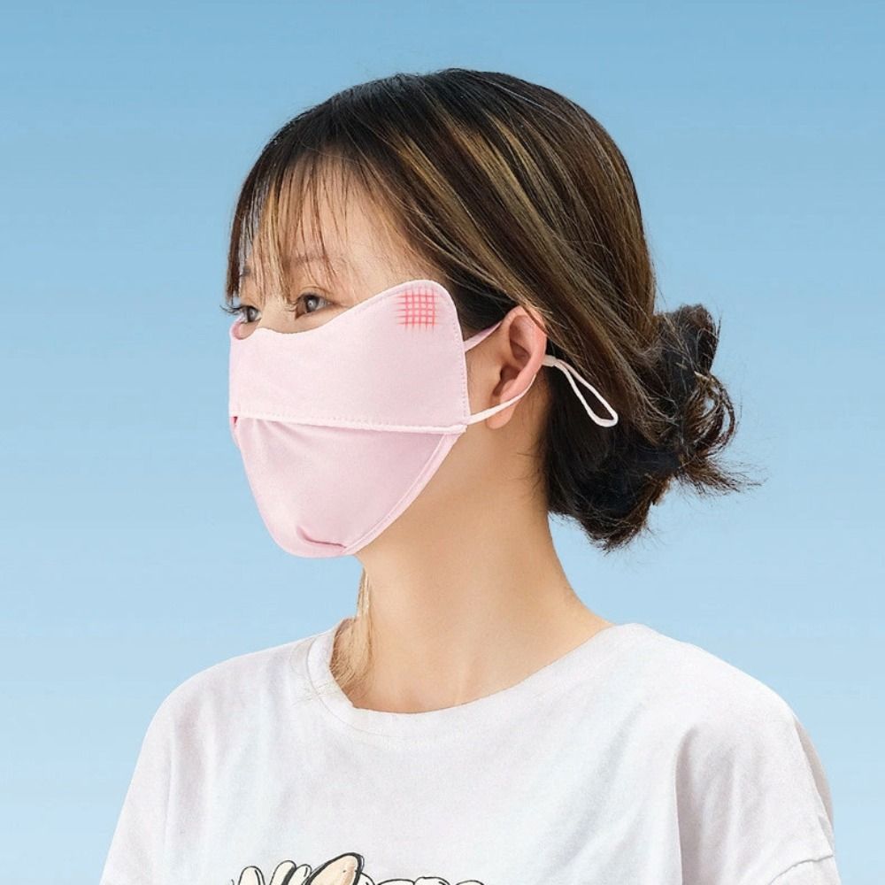 Fashion Ice Silk Face Mask Adj - Sports Mask Breathable 评论和价格