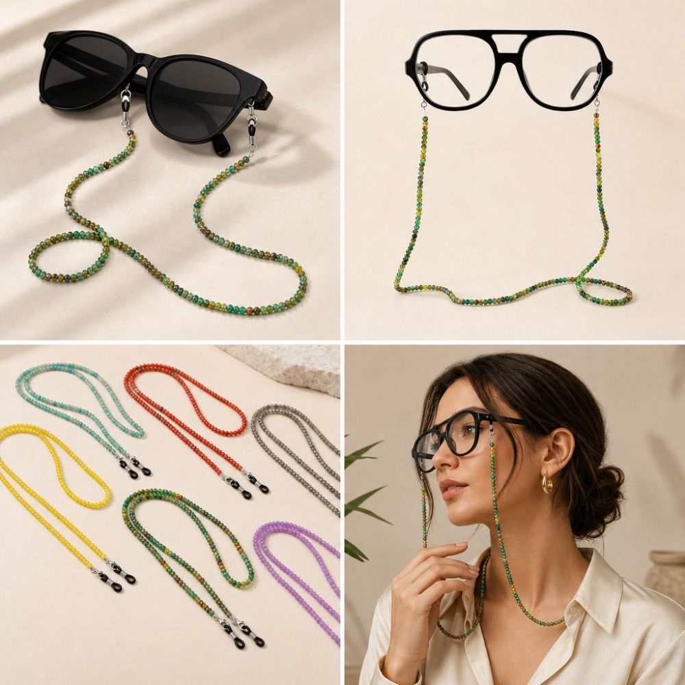Lightweight Colored Glass Glas - Mask Lanyard Adjustable 评论和价格