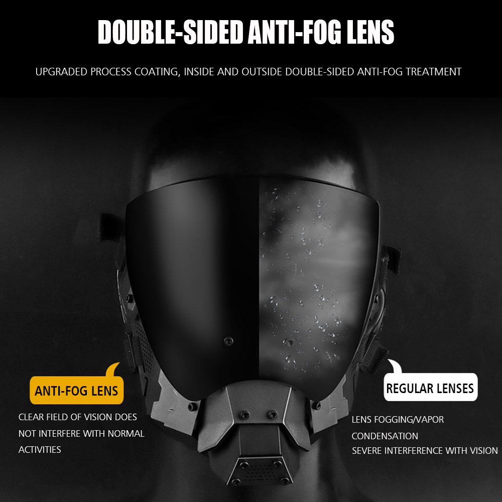 Tactical Airsoft Mask Outdoor  - Anti Pollution Mask 评论和价格