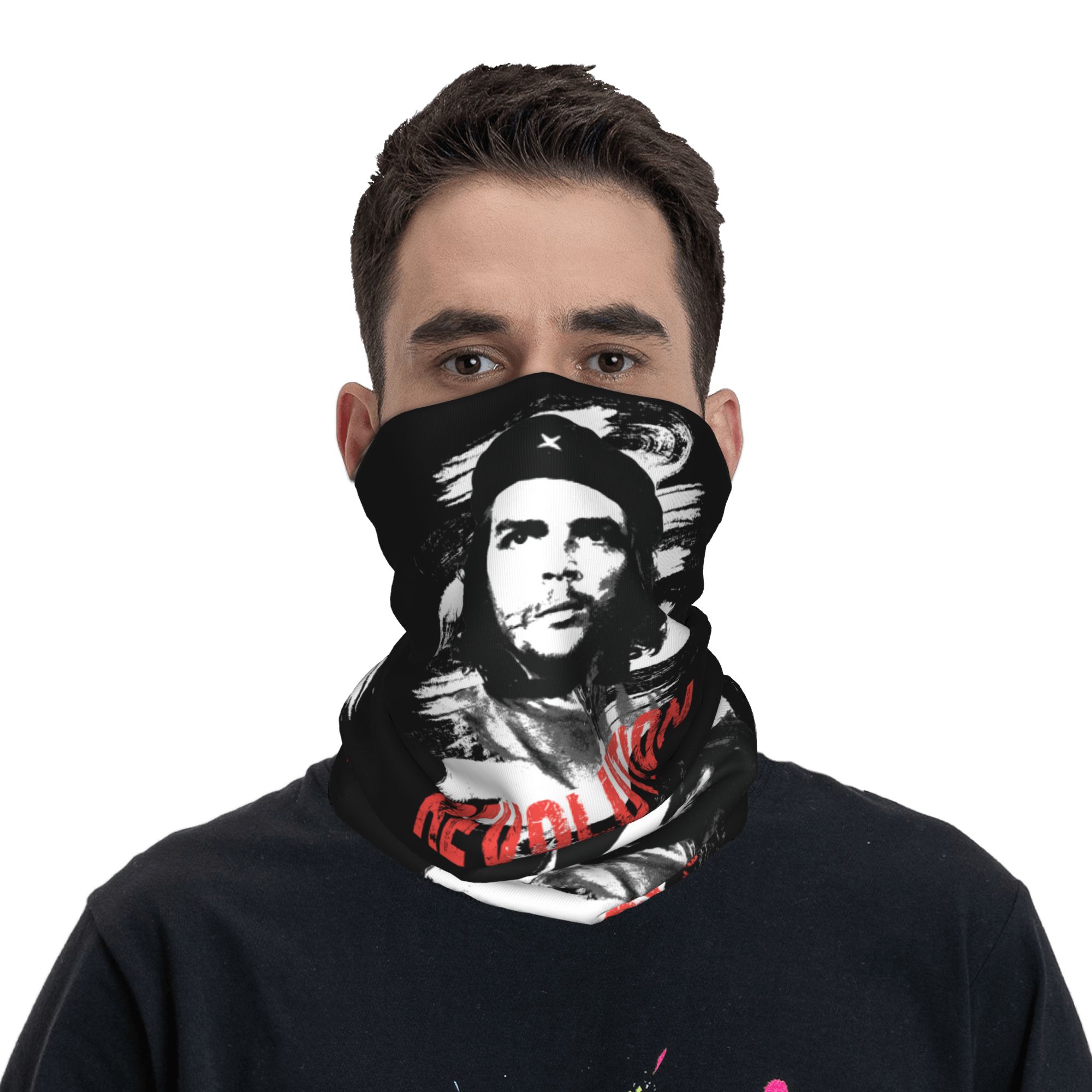 Custom Che Guevara Revolution  - Neck Gaiter Face Cover 评论和价格