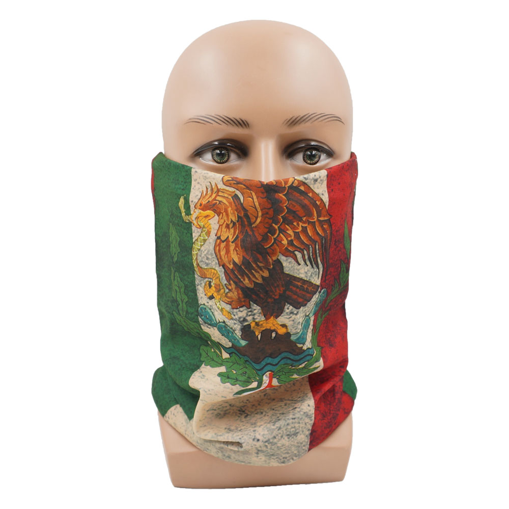 North America National Flags B - Neck Gaiter Face Cover 评论和价格