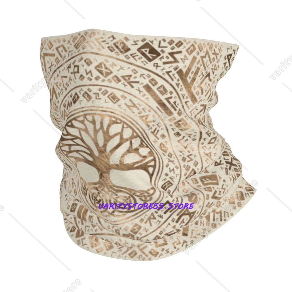 Custom Tree Of Life Viking Ygg - Neck Gaiter Face Cover 评论和价格