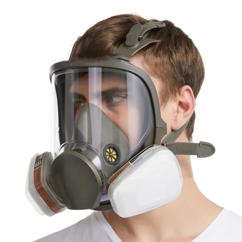 Large Size 6800 Gas Mask Full  - Kn95 Respirator Mask 评论和价格